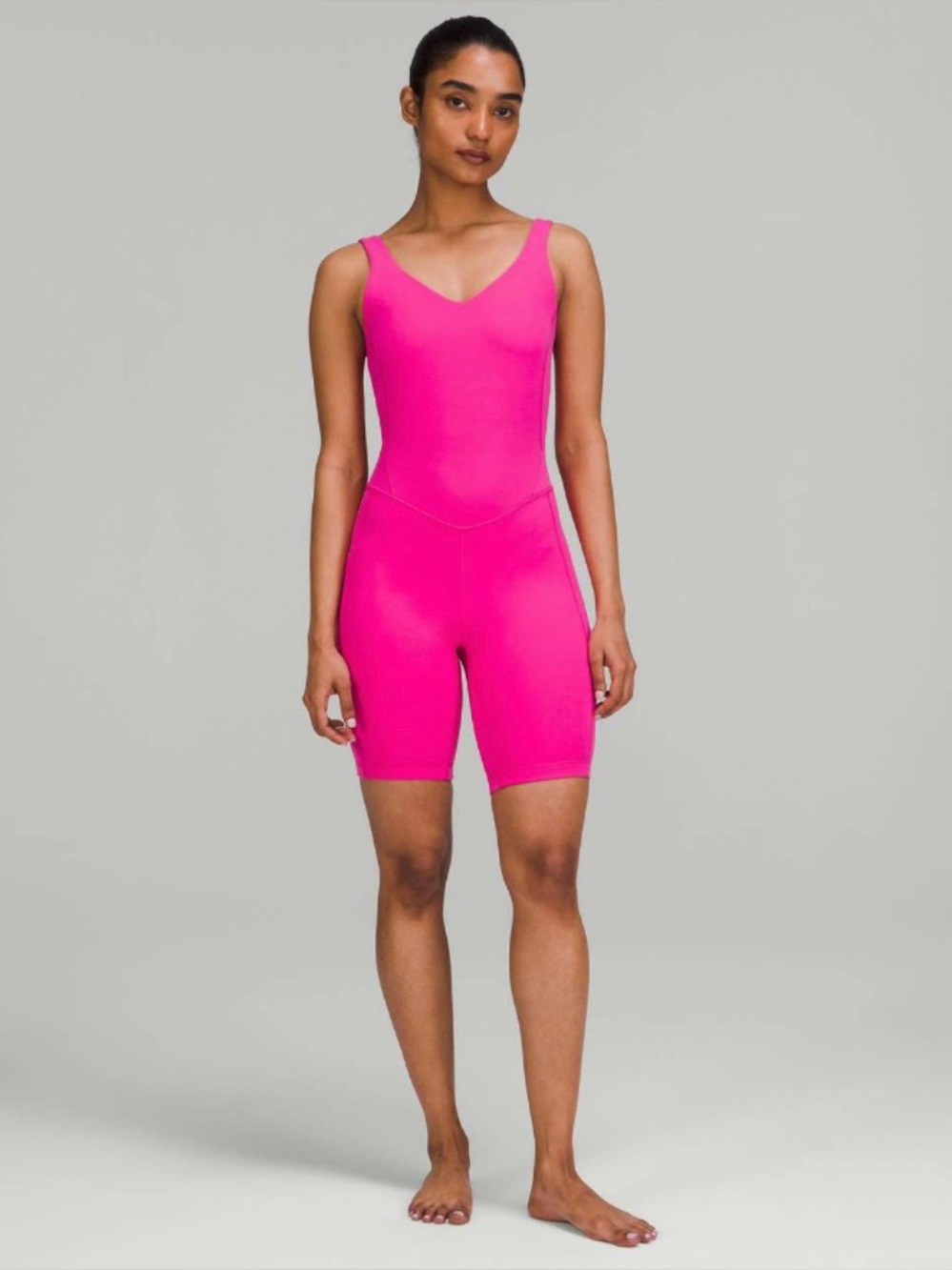 Lululemon Align Onesie 8" Sonic Pink Size 8 New w/ Tags